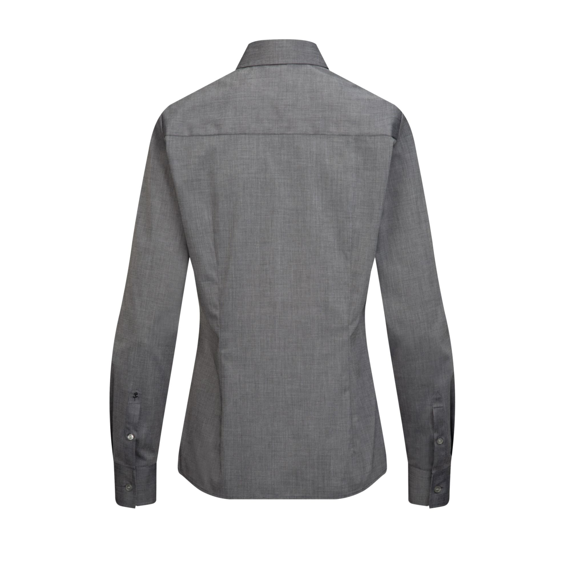 Seidensticker Damen Business Bluse Regular Fit 080604 - mit Webart Popeline und Uni-Muster