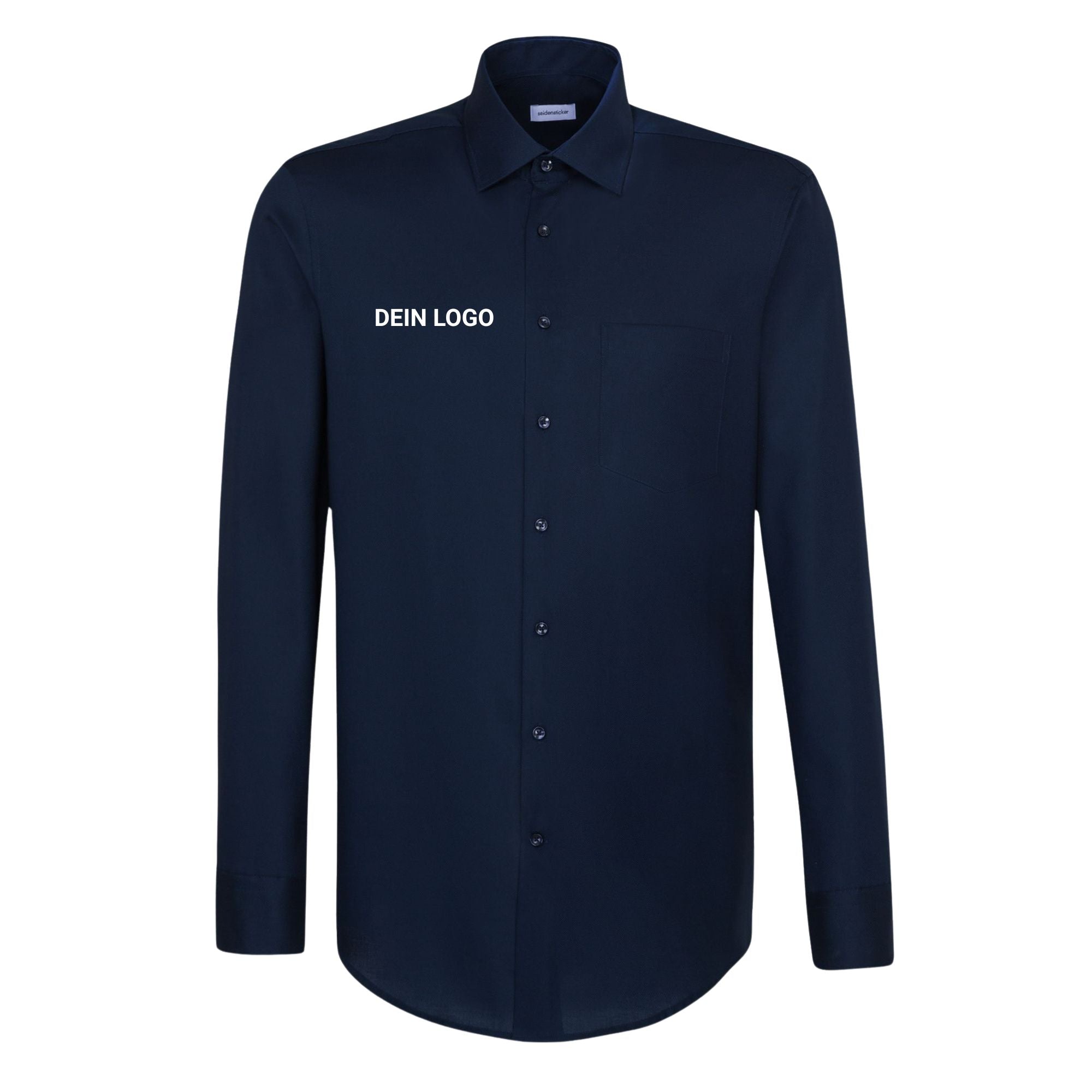 Seidensticker Herren Business Hemd Regular Fit 193650- mit Kentkragen und Strukturmuster
