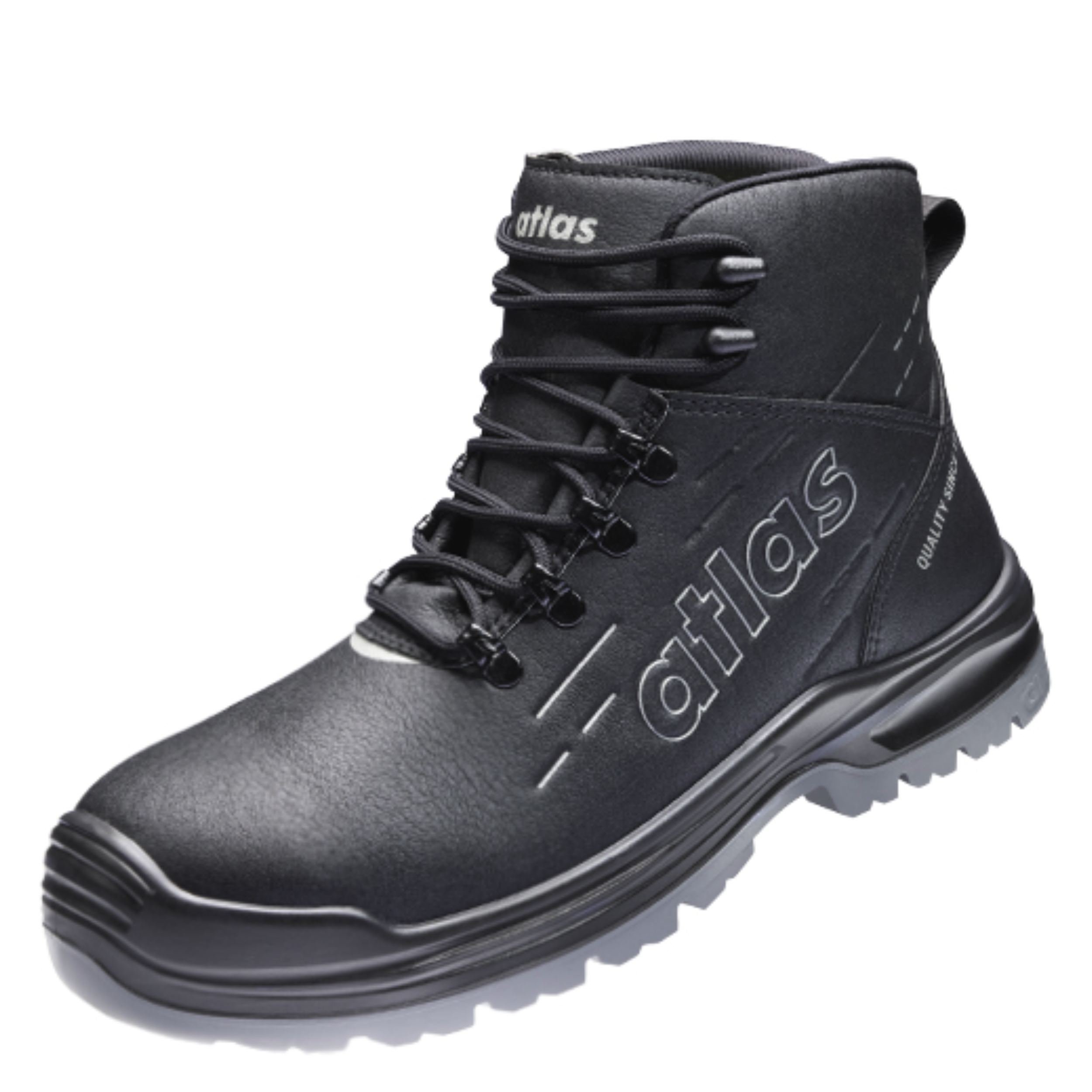 ATLAS MAX 500 PRO S3 - knöchelhoher Sicherheitsschuh mit Stahlkappe & Durchtrittschutz