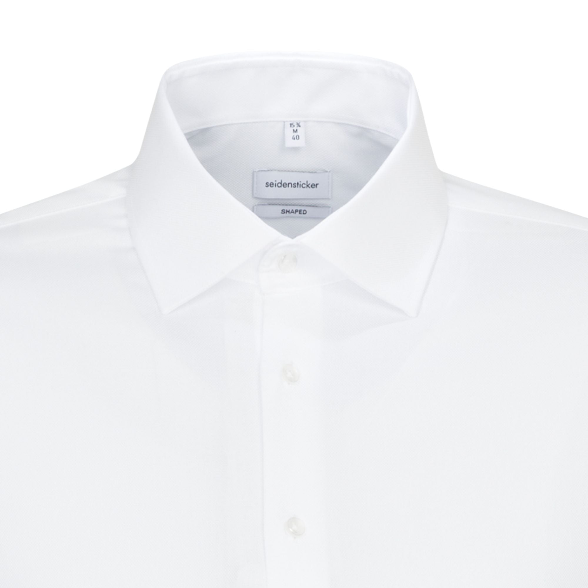 Seidensticker Herren Business Hemd Shaped Fit 293650 - mit Kentkragen und Strukturmuster