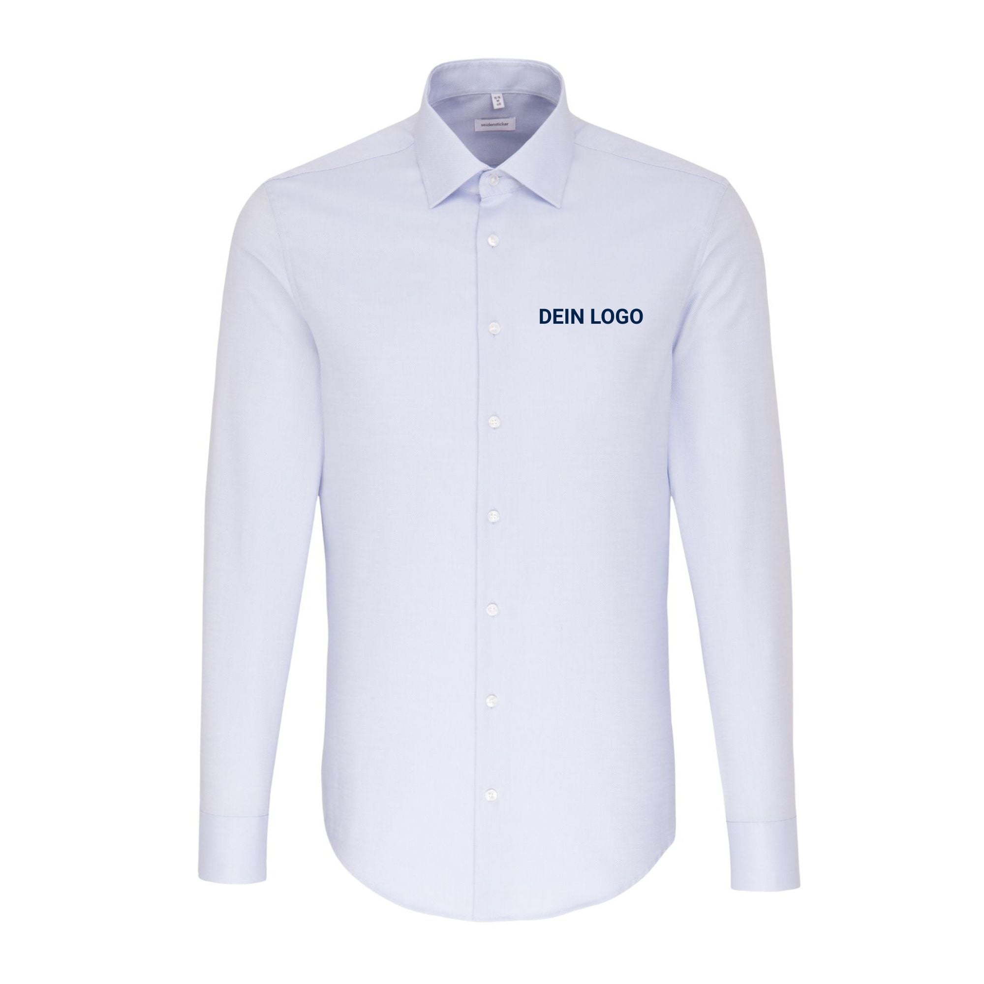 Seidensticker Herren Business Hemd Shaped Fit 293650 - mit Kentkragen und Strukturmuster