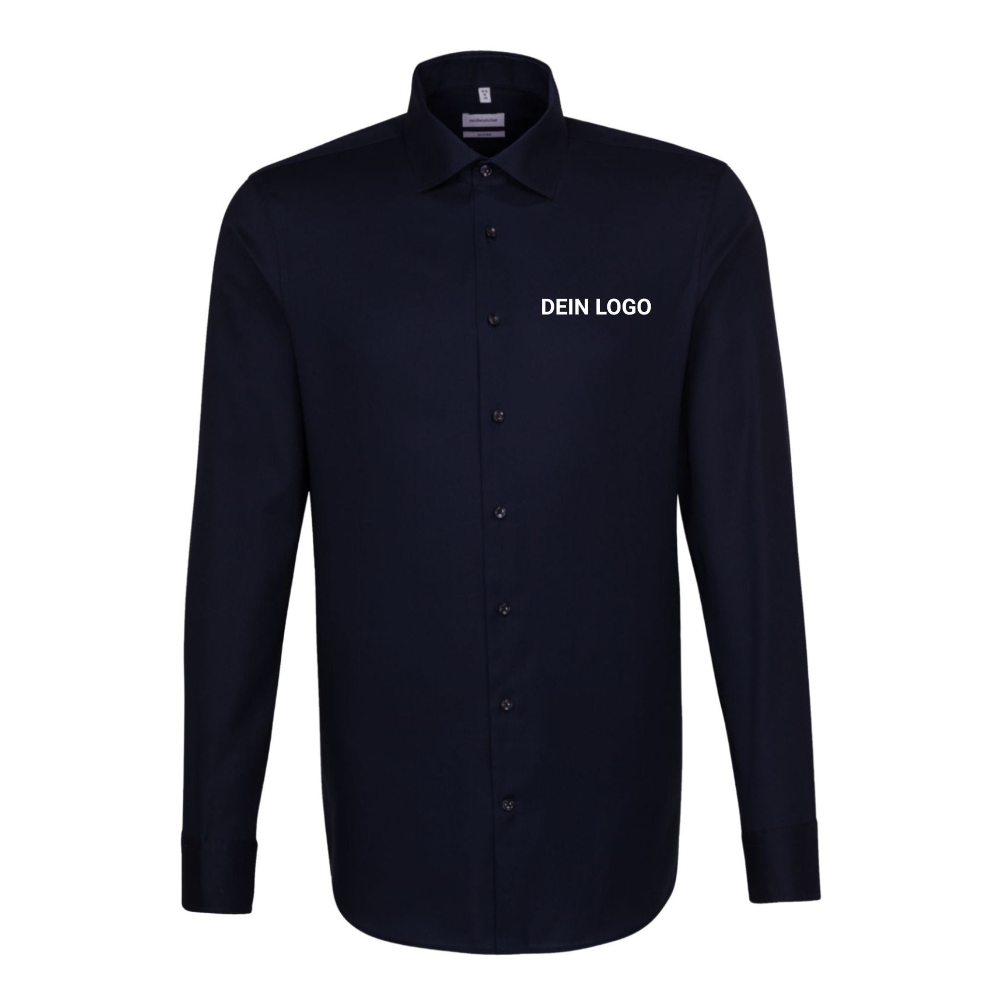 Seidensticker Herren Business Hemd Shaped Fit 293650 - mit Kentkragen und Strukturmuster