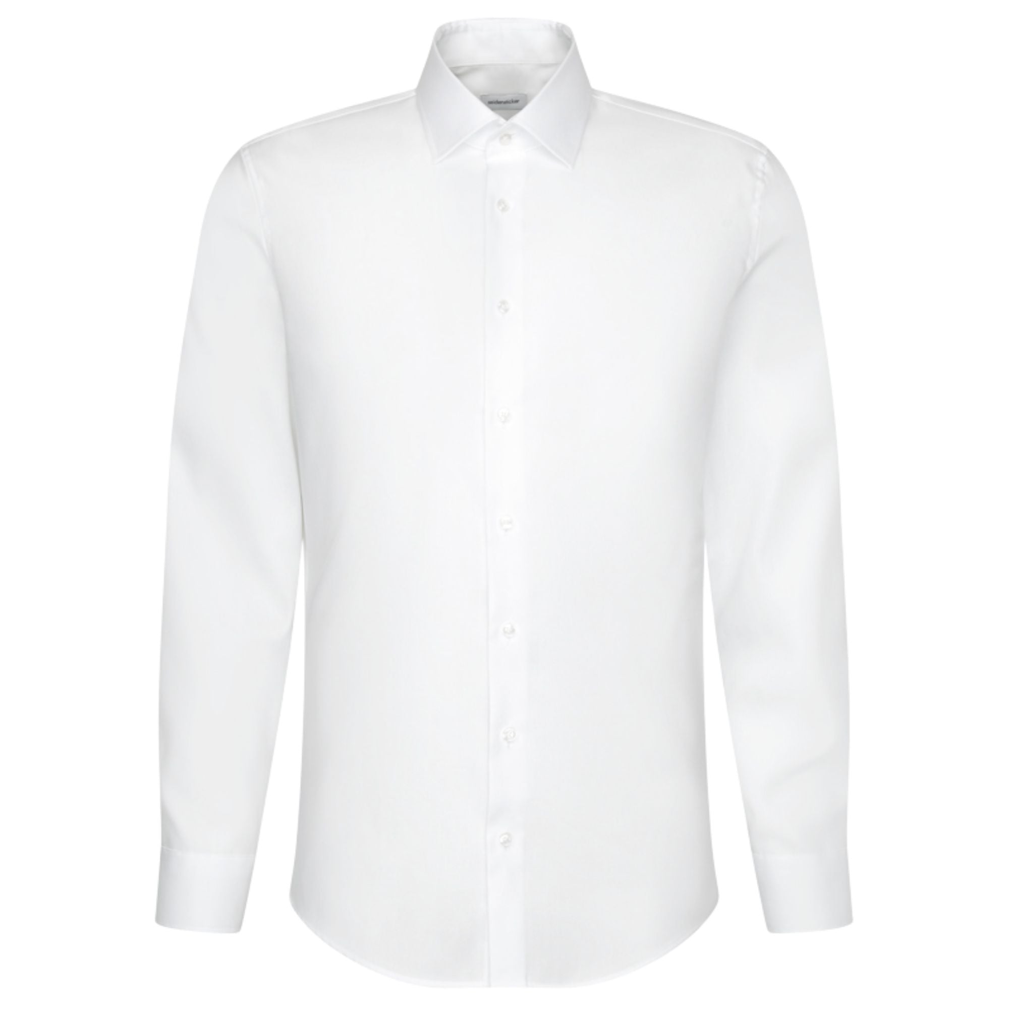 Seidensticker Herren Business Hemd Slim Fit 693650- mit Kentkragen und Strukturmuster