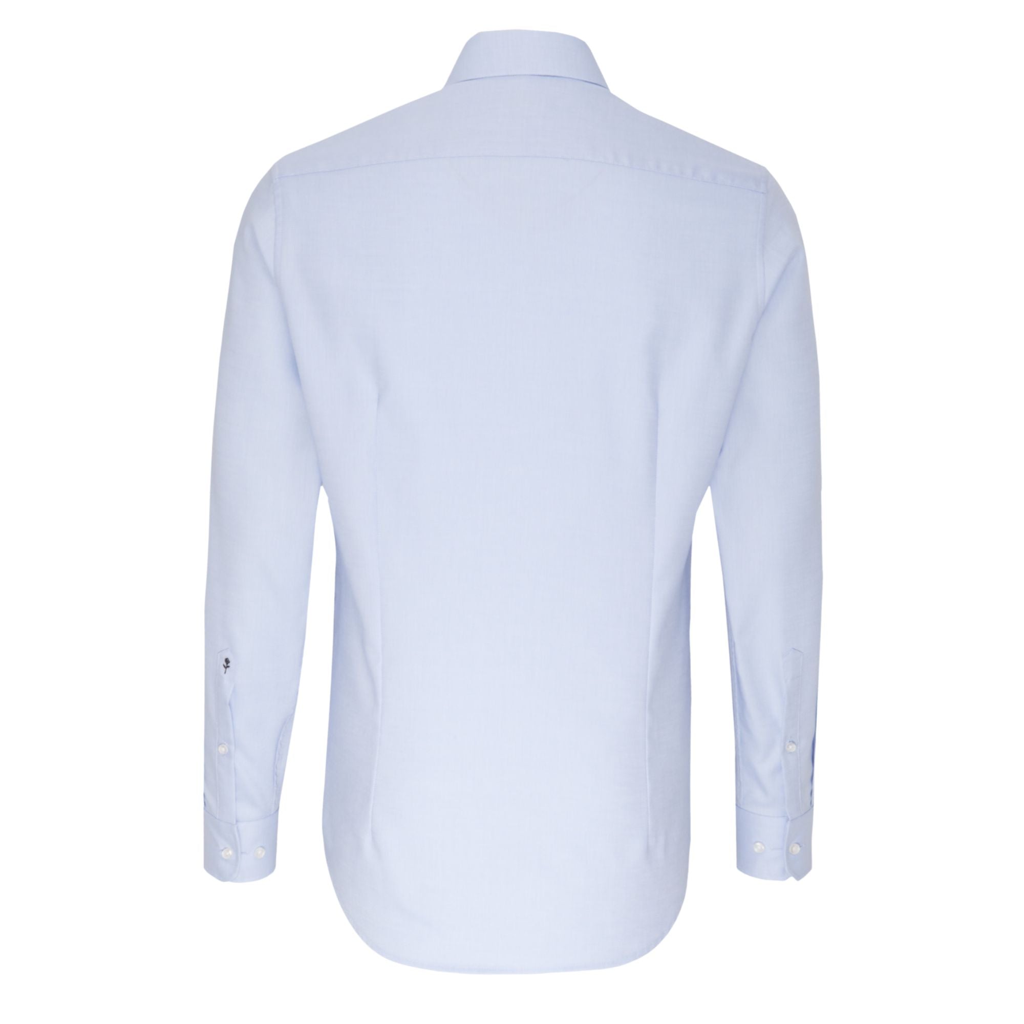 Seidensticker Herren Business Hemd Slim Fit 693650- mit Kentkragen und Strukturmuster