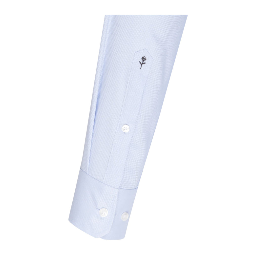 Seidensticker Herren Business Hemd Slim Fit 693650- mit Kentkragen und Strukturmuster