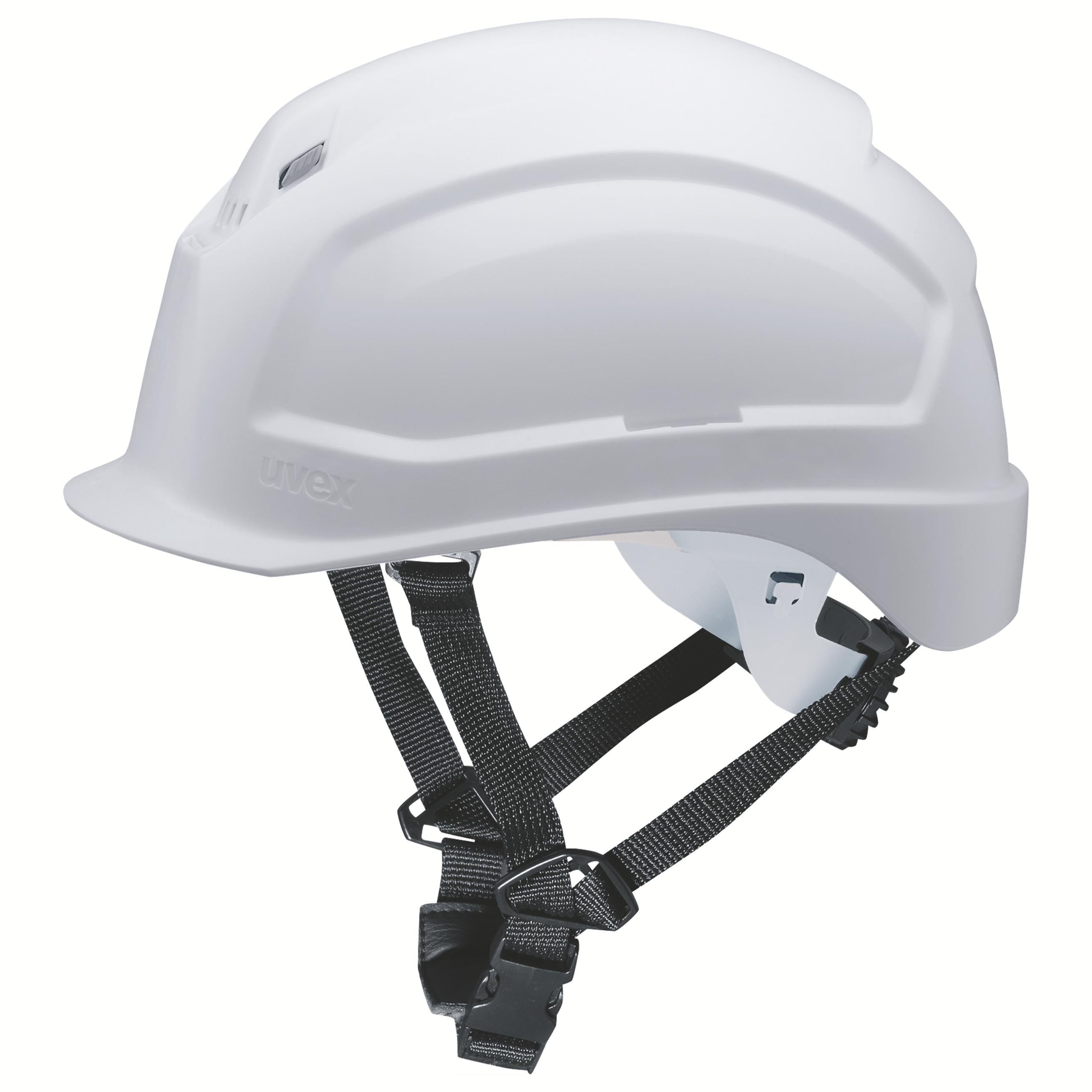 Uvex Schutzhelm pheos S-KR mit Kinnriemen weiß