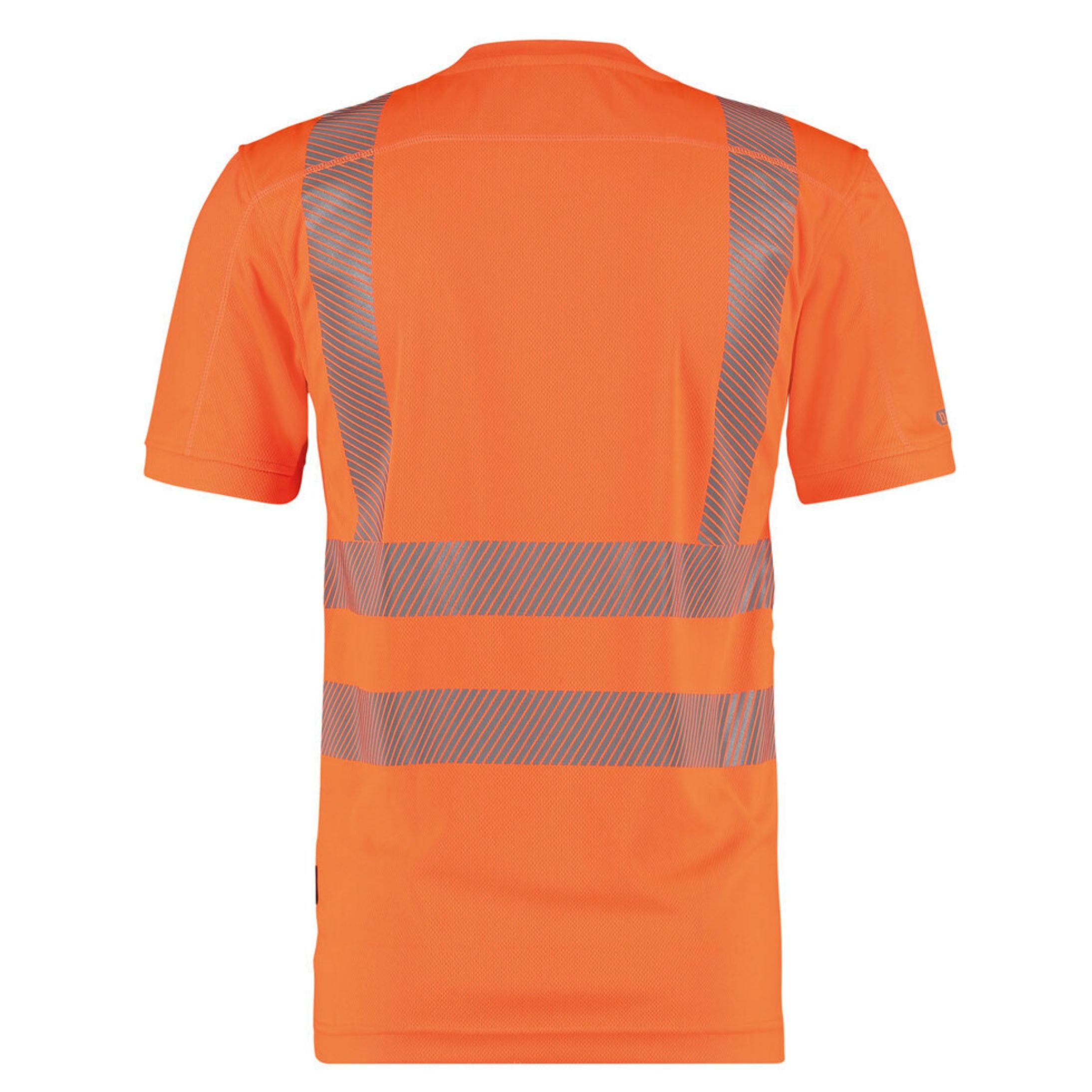 Dassy Herren Warnschutz T-Shirt Carter für Sichtbarkeit & Komfort im Sommer – Klasse 2 – 710027 Neonorange