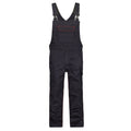 Dassy Herren Flammhemmende Latzhose Dakota mit Kniepolstertaschen & Hitzeschutz – Klasse 1 – 400142  Schwarz