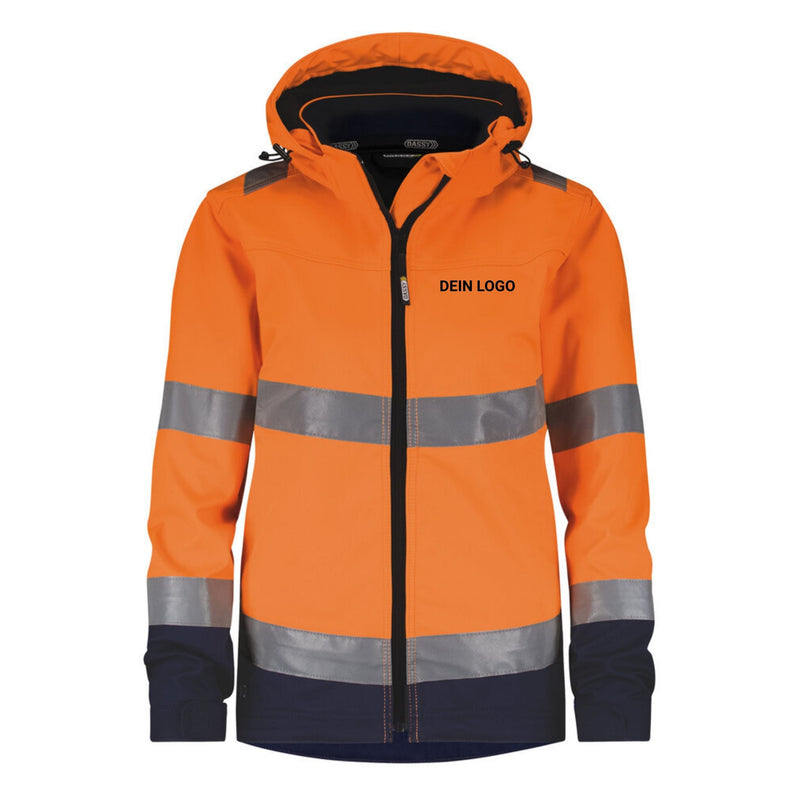 Dassy Damen Warnschutz-Softshelljacke Malaga