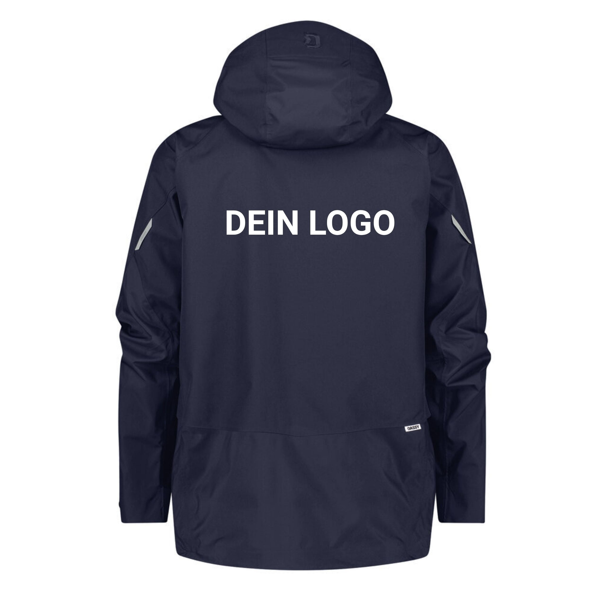 Dassy Herren Regenjacke Virunga winddicht und wasserdicht – Klasse 4.4 – 300542 Navy