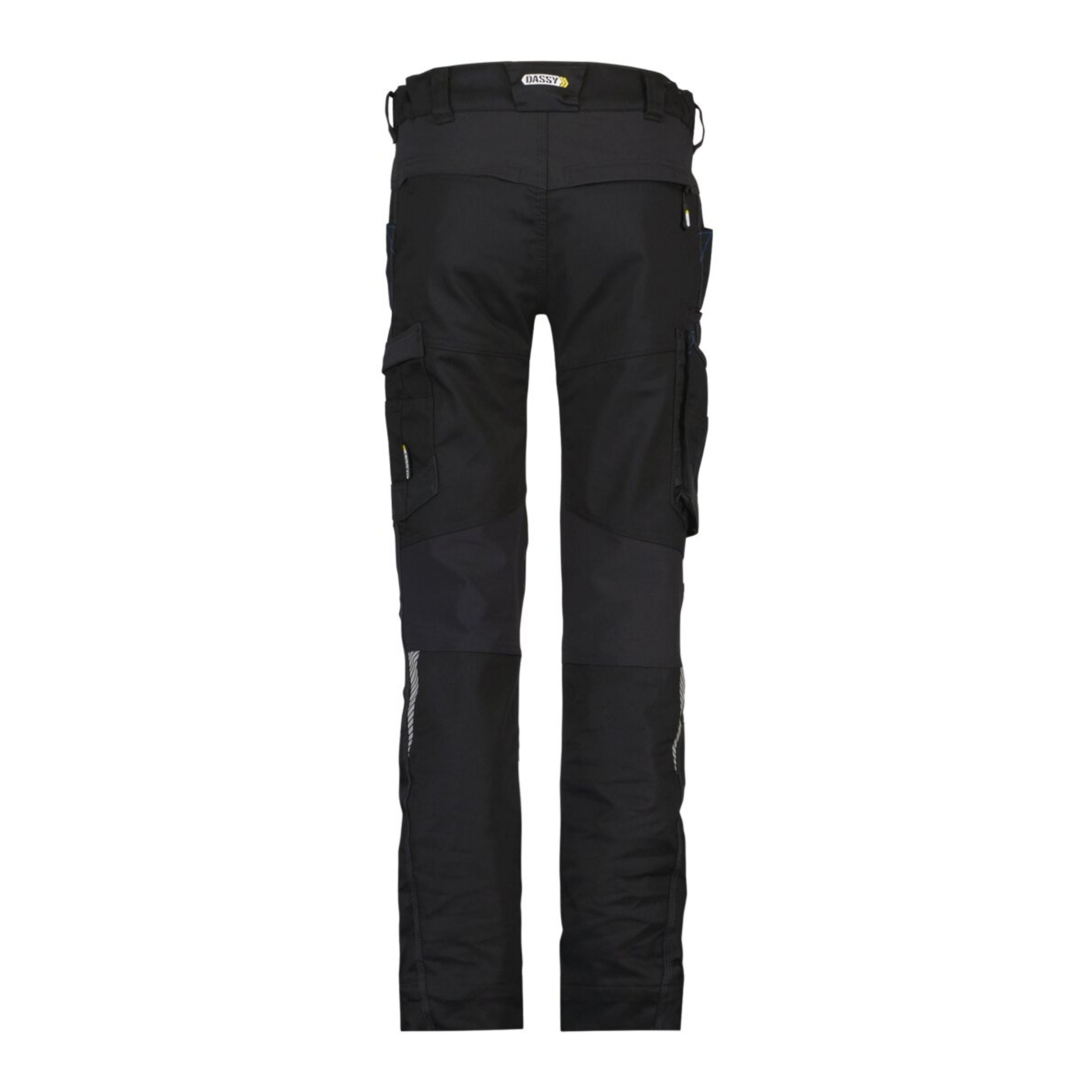 Dassy Damen Arbeitshose Helix - Stretch mit praktischen Taschen - Schwarz