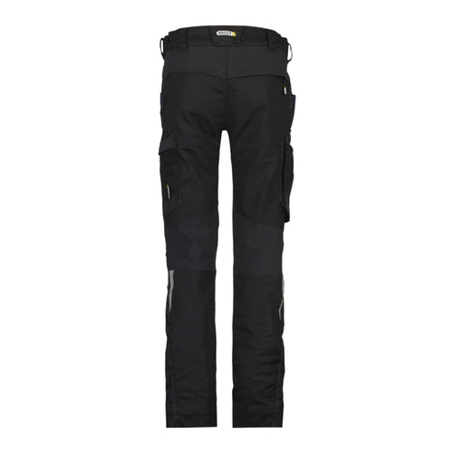 Dassy Damen Arbeitshose Helix - Stretch mit praktischen Taschen - Schwarz