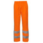 Elka Herren Warnschutz Regenhose Visible Xtreme 082405R warnorange, wasserdicht, Vorderansicht