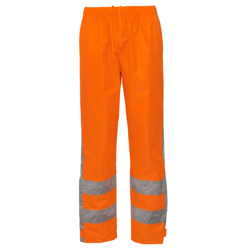 Elka Herren Warnschutz Regenhose Visible Xtreme 082405R warnorange, wasserdicht, Vorderansicht
