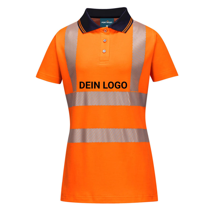 Portwest Damen Warnschutz Poloshirt LW72