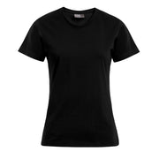 Promodoro Damen T-Shirt 3005F schwarz, 100 % Baumwolle, Vorderansicht