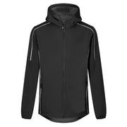 Promodoro Herren Softshell-Jacke 7830 schwarz, winddicht und atmungsaktiv, Vorderansicht