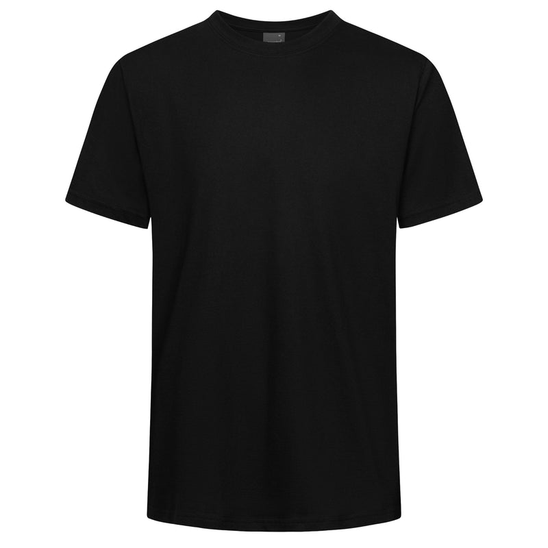 Promodoro Herren T-Shirt 3000 schwarz, 100 % Baumwolle, Vorderansicht
