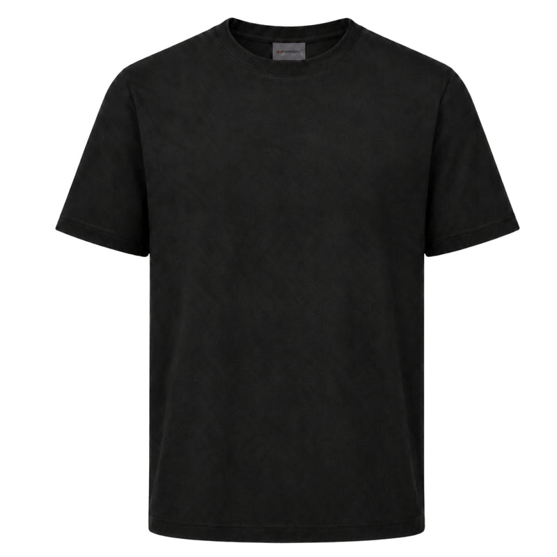 Promodoro Unisex T-Shirt 3100 schwarz, robuste Baumwolle, Vorderansicht