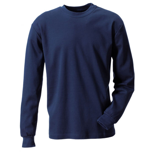 Rofa Herren Langarmshirt 603133 marine mit Flamm- und Hitzeschutz, Vorderansicht